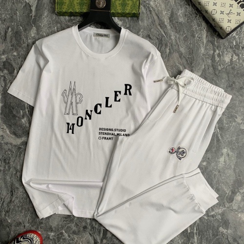 Wholesale Moncler Tracksuits Short Sleeved For Men #1249641 $64.00 USD, Wholesale Quality Replica Moncler Tracksuits