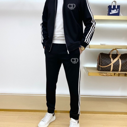 Replica Christian Dior Tracksuits Long Sleeved For Men #1249649 $102.00 USD for Wholesale