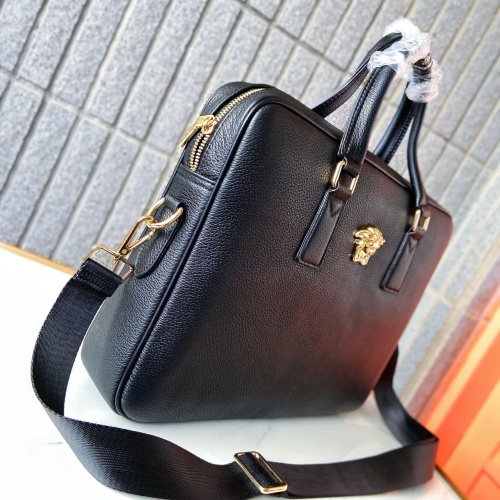 Replica Versace AAA Man Handbags #1249719 $105.00 USD for Wholesale