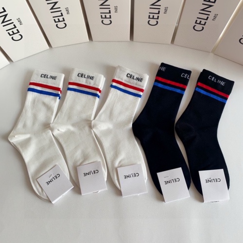 Wholesale Celine Socks #1249774 $29.00 USD, Wholesale Quality Replica Celine Socks