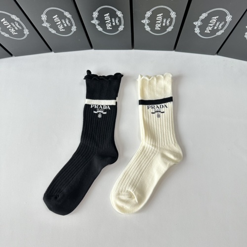 Replica Prada Socks #1249775 $29.00 USD for Wholesale