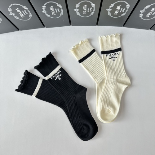 Replica Prada Socks #1249775 $29.00 USD for Wholesale