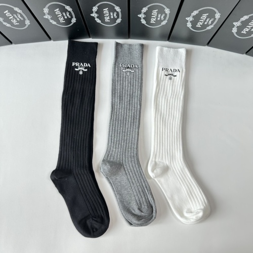 Replica Prada Socks #1249776 $29.00 USD for Wholesale