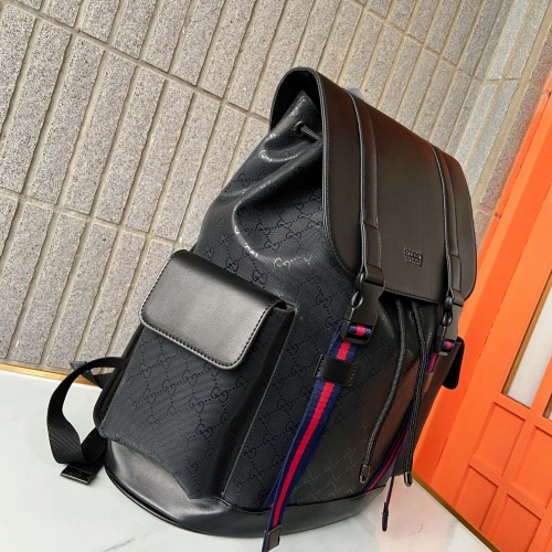 Replica Gucci AAA Man Backpacks #1249833 $85.00 USD for Wholesale