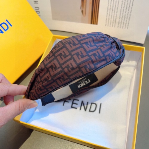 Replica Fendi Headband For Women #1249850 $27.00 USD for Wholesale