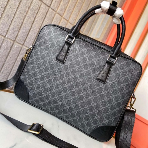 Replica Gucci AAA Man Handbags #1249870 $96.00 USD for Wholesale