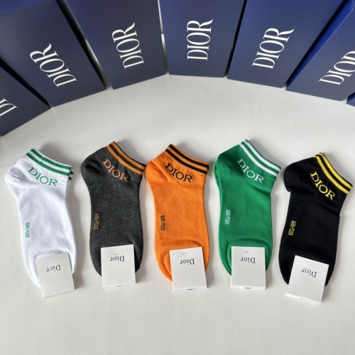 Wholesale Christian Dior Socks #1249873 $27.00 USD, Wholesale Quality Replica Christian Dior Socks