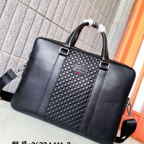 Wholesale Gucci AAA Man Handbags #1249882 $105.00 USD, Wholesale Quality Replica Gucci AAA Man Handbags