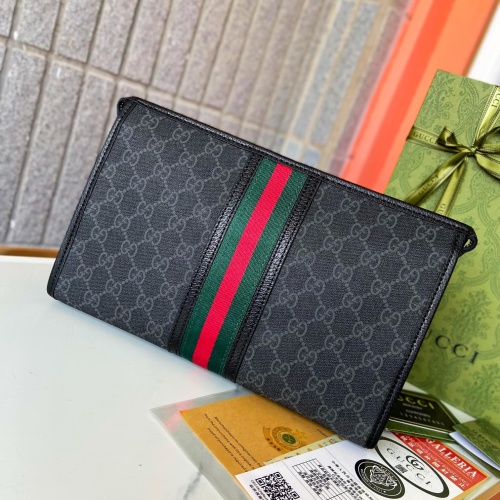 Replica Gucci AAA Man Wallets #1249893 $68.00 USD for Wholesale