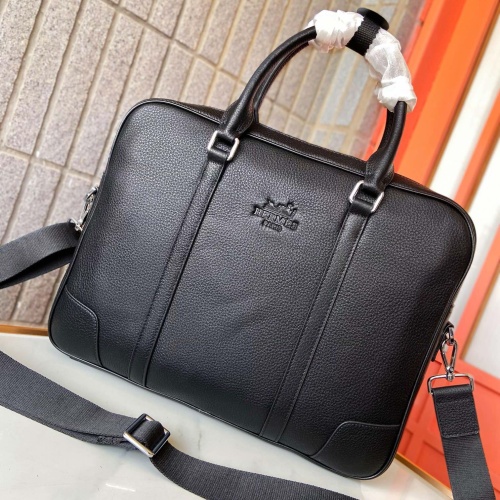 Wholesale Hermes AAA Man Handbags #1249933 $122.00 USD, Wholesale Quality Replica Hermes AAA Man Handbags