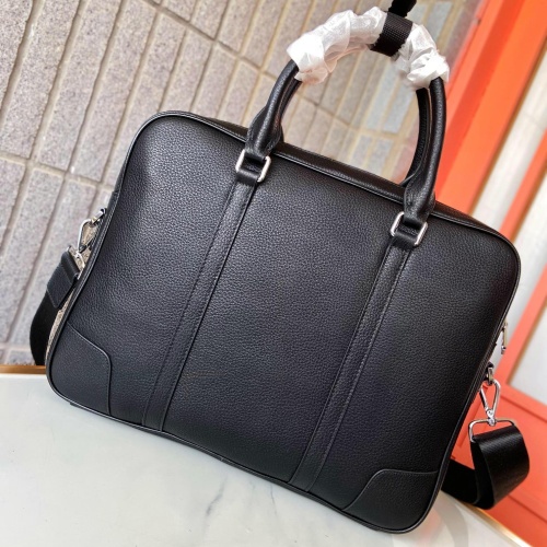 Replica Hermes AAA Man Handbags #1249933 $122.00 USD for Wholesale