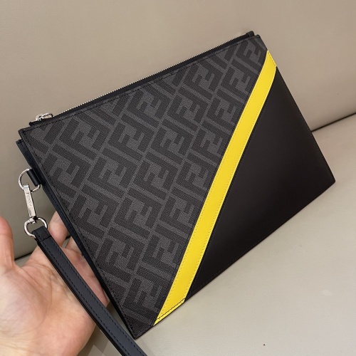 Replica Fendi AAA Man Wallets #1249962 $108.00 USD for Wholesale