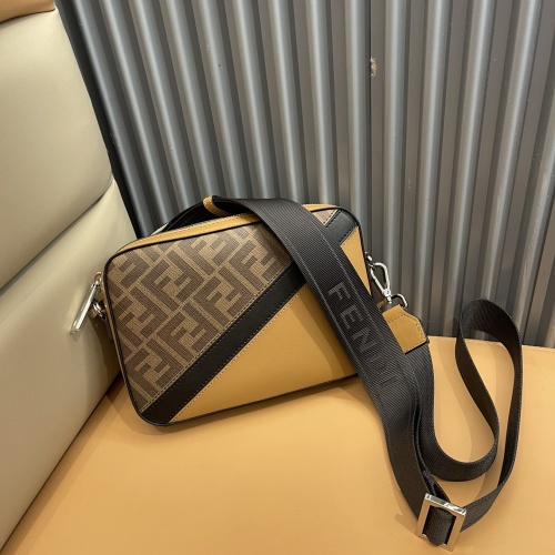 Replica Fendi AAA Man Messenger Bags #1249981 $130.00 USD for Wholesale