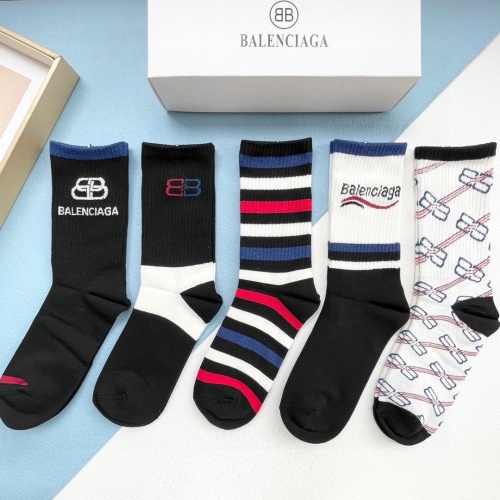 Wholesale Balenciaga Socks #1250009 $29.00 USD, Wholesale Quality Replica Balenciaga Socks