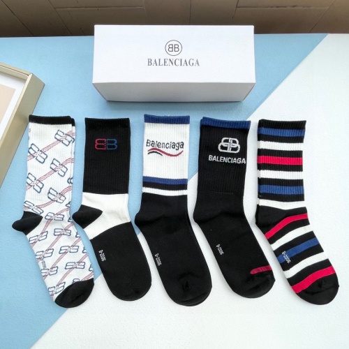 Replica Balenciaga Socks #1250009 $29.00 USD for Wholesale