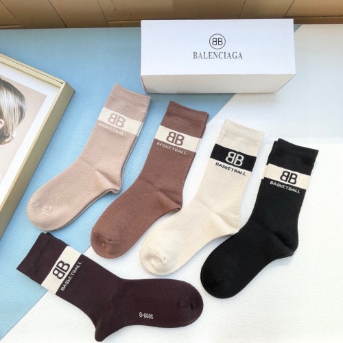 Replica Balenciaga Socks #1250127 $29.00 USD for Wholesale