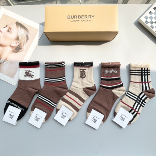 Wholesale Burberry Socks #1250129 $27.00 USD, Wholesale Quality Replica Burberry Socks