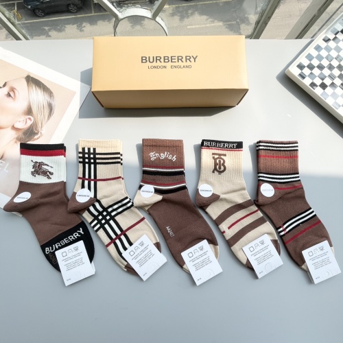 Replica Burberry Socks #1250129 $27.00 USD for Wholesale