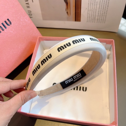 Replica MIU MIU Headband For Women #1250209 $27.00 USD for Wholesale