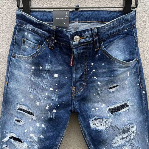 Replica Dsquared Jeans For Men #1250219 $68.00 USD for Wholesale