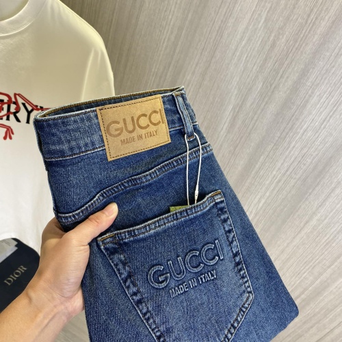 Wholesale Gucci Jeans For Unisex #1250334 $72.00 USD, Wholesale Quality Replica Gucci Jeans