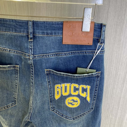 Replica Gucci Jeans For Unisex #1250335 $72.00 USD for Wholesale