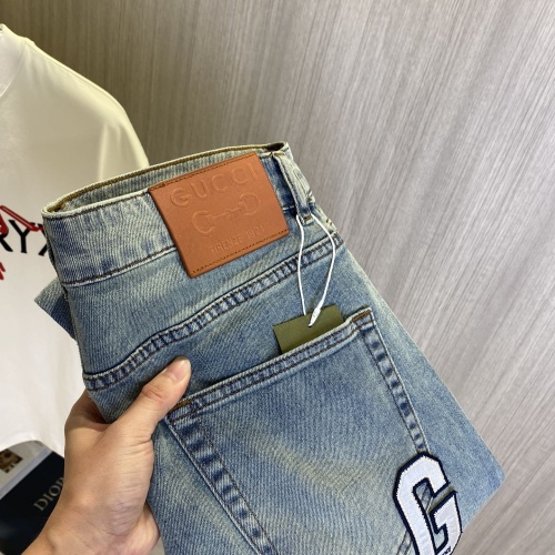 Wholesale Gucci Jeans For Unisex #1250337 $72.00 USD, Wholesale Quality Replica Gucci Jeans