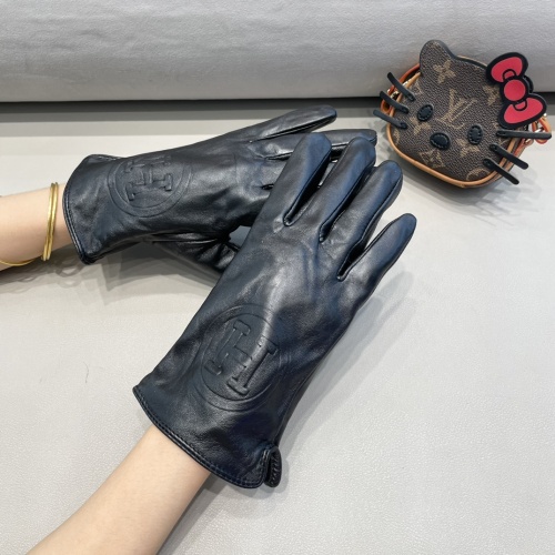 Replica Hermes Gloves For Women #1250345 $42.00 USD for Wholesale