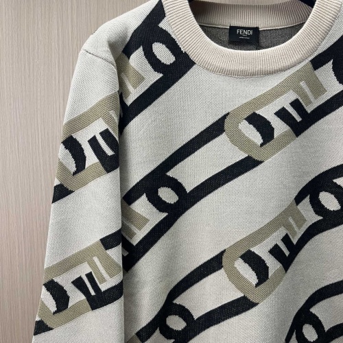 Replica Fendi Sweaters Long Sleeved For Unisex #1250529 $52.00 USD for Wholesale