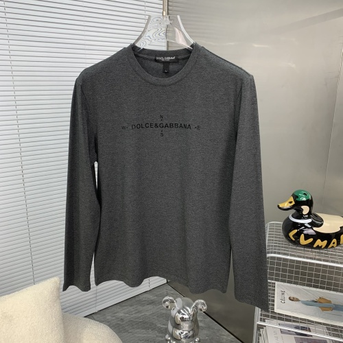 Wholesale Dolce &amp; Gabbana D&amp;G T-Shirts Long Sleeved For Men #1250663 $48.00 USD, Wholesale Quality Replica Dolce &amp; Gabbana D&amp;G T-Shirts