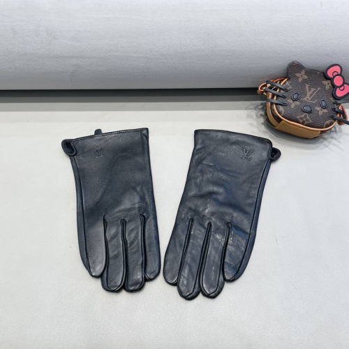 Wholesale Louis Vuitton LV Gloves For Men #1250694 $42.00 USD, Wholesale Quality Replica Louis Vuitton LV Gloves