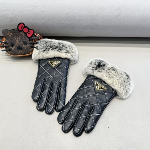 Wholesale Prada Gloves For Women #1250697 $52.00 USD, Wholesale Quality Replica Prada Gloves