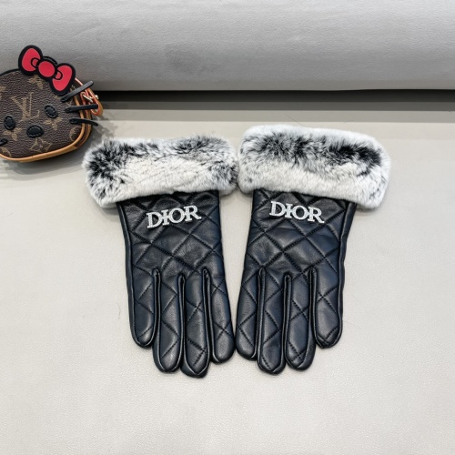 Wholesale Christian Dior Gloves For Women #1250699 $52.00 USD, Wholesale Quality Replica Christian Dior Gloves