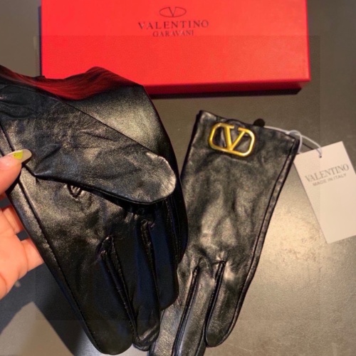 Replica Valentino Gloves For Women #1250713 $60.00 USD for Wholesale