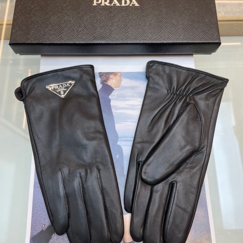 Replica Prada Gloves For Women #1250722 $48.00 USD for Wholesale