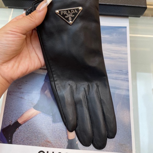 Replica Prada Gloves For Women #1250722 $48.00 USD for Wholesale