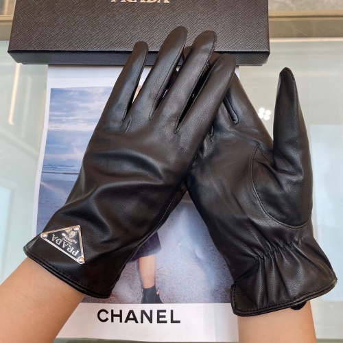 Replica Prada Gloves For Women #1250722 $48.00 USD for Wholesale