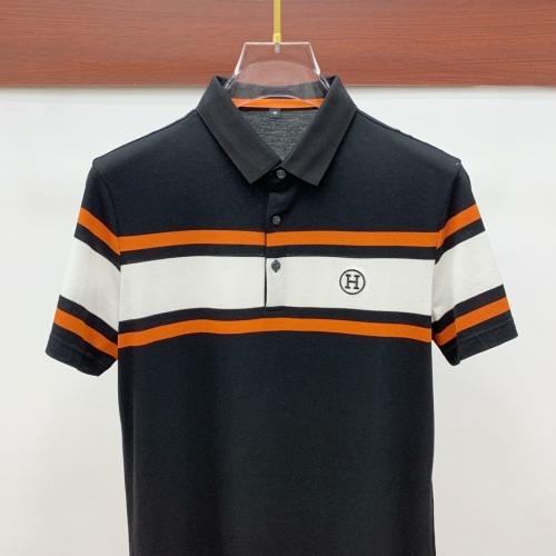 Replica Hermes T-Shirts Short Sleeved For Men #1250728 $72.00 USD for Wholesale