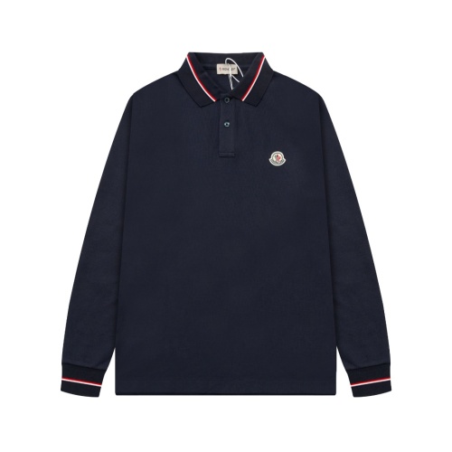 Wholesale Moncler T-Shirts Long Sleeved For Men #1250740 $52.00 USD, Wholesale Quality Replica Moncler T-Shirts