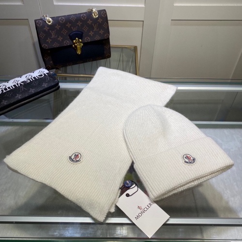 Wholesale Moncler Caps #1250871 $45.00 USD, Wholesale Quality Replica Moncler Hat and Scarf and Glove Set