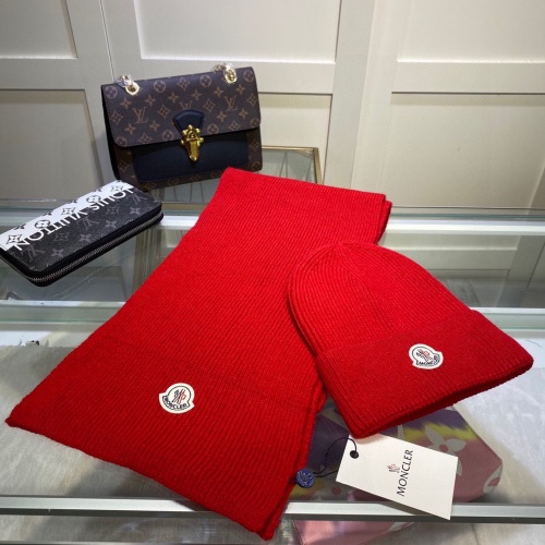 Wholesale Moncler Caps #1250874 $45.00 USD, Wholesale Quality Replica Moncler Hat and Scarf and Glove Set