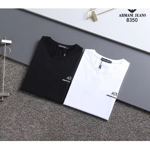 Replica Armani T-Shirts Short Sleeved For Men #1250891 $29.00 USD for Wholesale