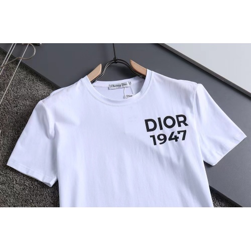 Replica Christian Dior T-Shirts Short Sleeved For Men #1250895 $29.00 USD for Wholesale