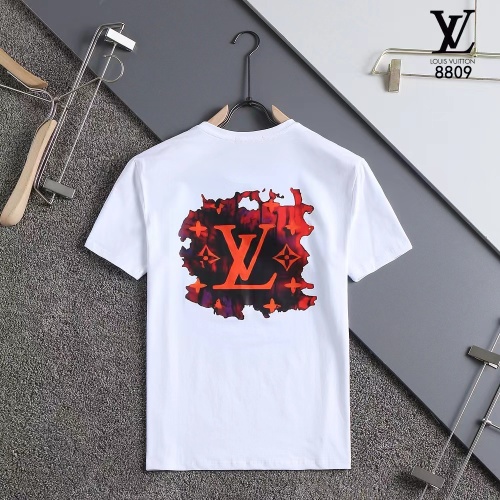 Replica Louis Vuitton LV T-Shirts Short Sleeved For Men #1250912 $29.00 USD for Wholesale