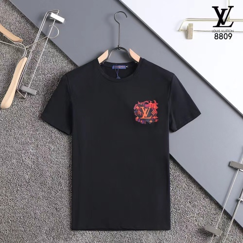 Wholesale Louis Vuitton LV T-Shirts Short Sleeved For Men #1250913 $29.00 USD, Wholesale Quality Replica Louis Vuitton LV T-Shirts