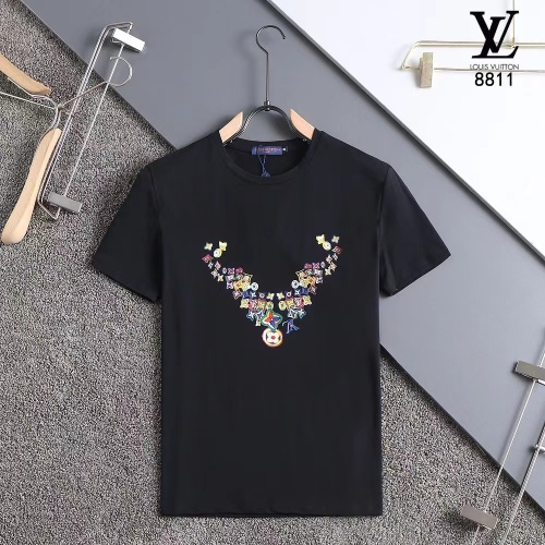 Wholesale Louis Vuitton LV T-Shirts Short Sleeved For Men #1250915 $29.00 USD, Wholesale Quality Replica Louis Vuitton LV T-Shirts