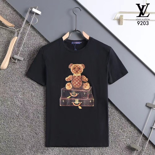 Wholesale Louis Vuitton LV T-Shirts Short Sleeved For Men #1250918 $29.00 USD, Wholesale Quality Replica Louis Vuitton LV T-Shirts