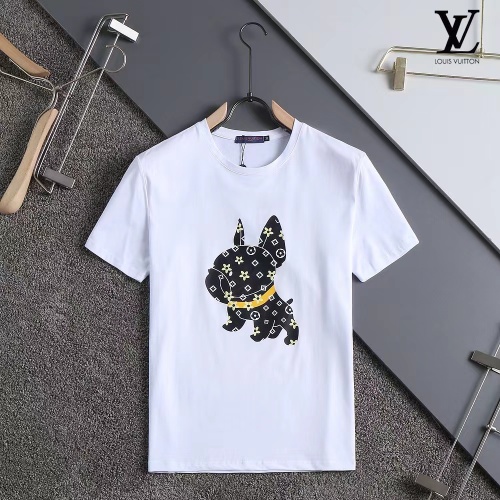 Wholesale Louis Vuitton LV T-Shirts Short Sleeved For Men #1250919 $29.00 USD, Wholesale Quality Replica Louis Vuitton LV T-Shirts