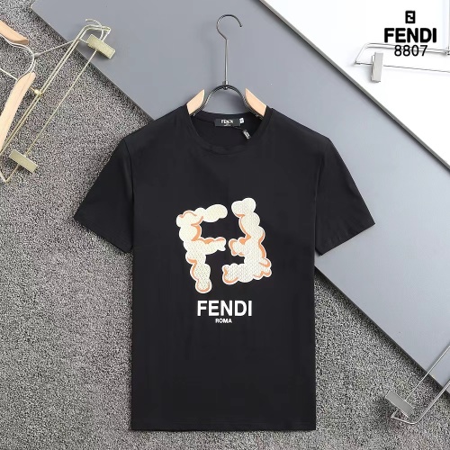 Wholesale Fendi T-Shirts Short Sleeved For Men #1250926 $29.00 USD, Wholesale Quality Replica Fendi T-Shirts