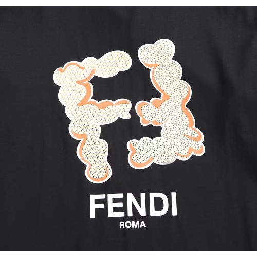 Replica Fendi T-Shirts Short Sleeved For Men #1250926 $29.00 USD for Wholesale